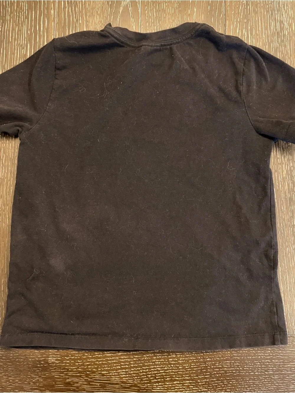 Hanna Andersson Boy’s 6-7 Black Short Sleeve Tshirt w/ Lizard Iguana Graphic